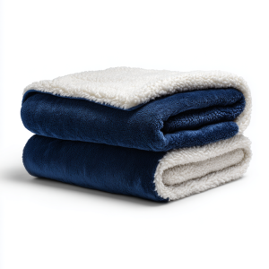 Reversible Fleece Blanket Set
